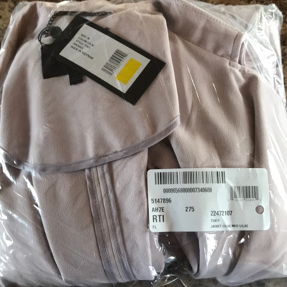 NWT Kendall & Kylie Side Slit Trench Coat - Picture 2 of 2